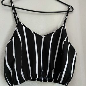 SHEIN striped two piece